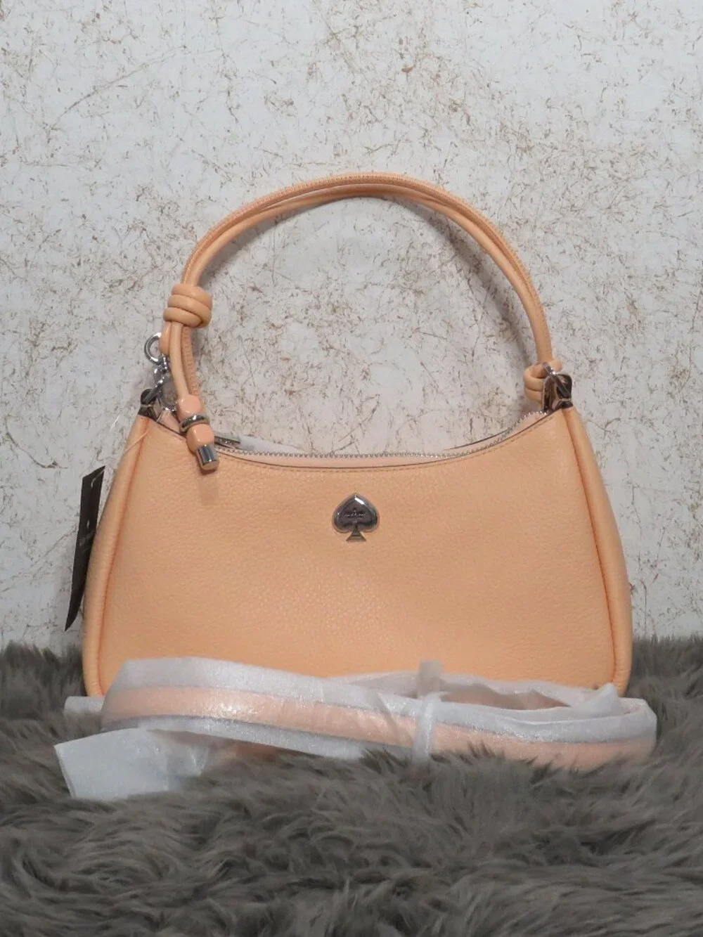 Kate Spade Kayla Knotted Strap Small Shoulder Bag (Citrus Glaze)
